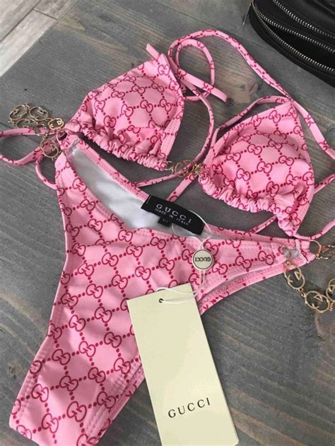 gucci купальник|gucci bikini.